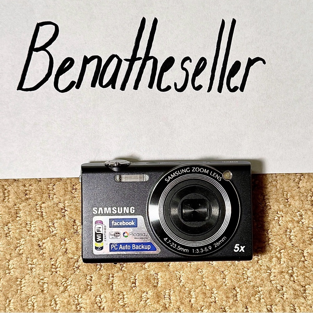 Samsung SH100 Black Digital Camera